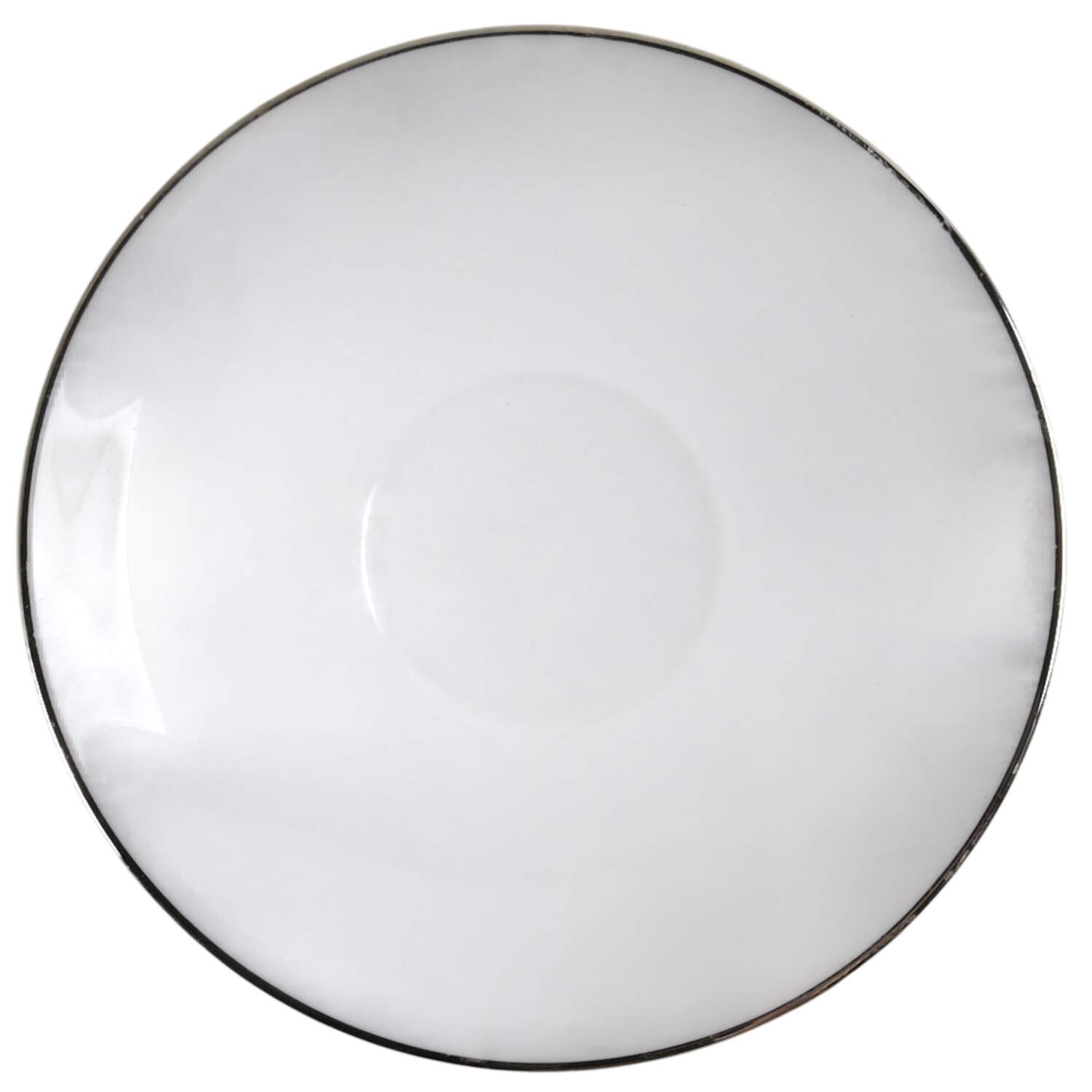 San Marino (Platinum Rim & Coupe) Saucer by Flintridge-1