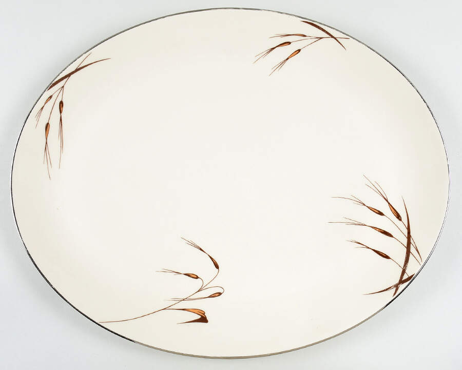 Santana 16" Oval Serving Platter by Flintridge-1