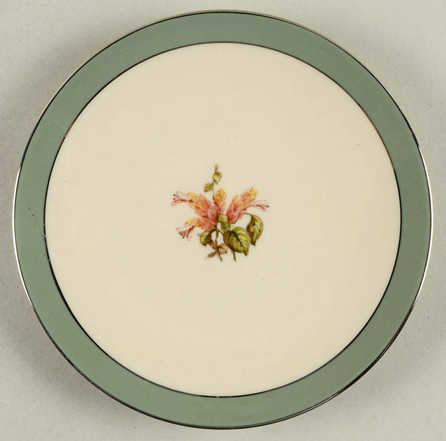 Sarita (Rim & Coupe) Coupe Bread & Butter Plate by Flintridge-1