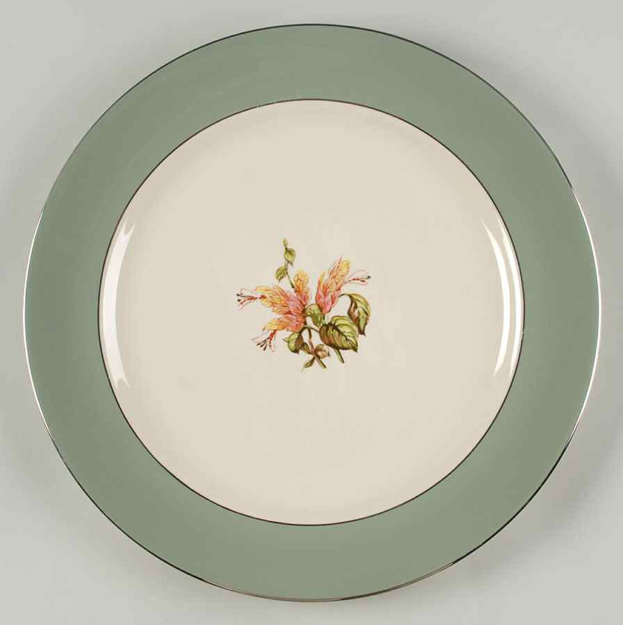 Sarita (Rim & Coupe) 13" Chop Plate (Round Platter) by Flintridge-1