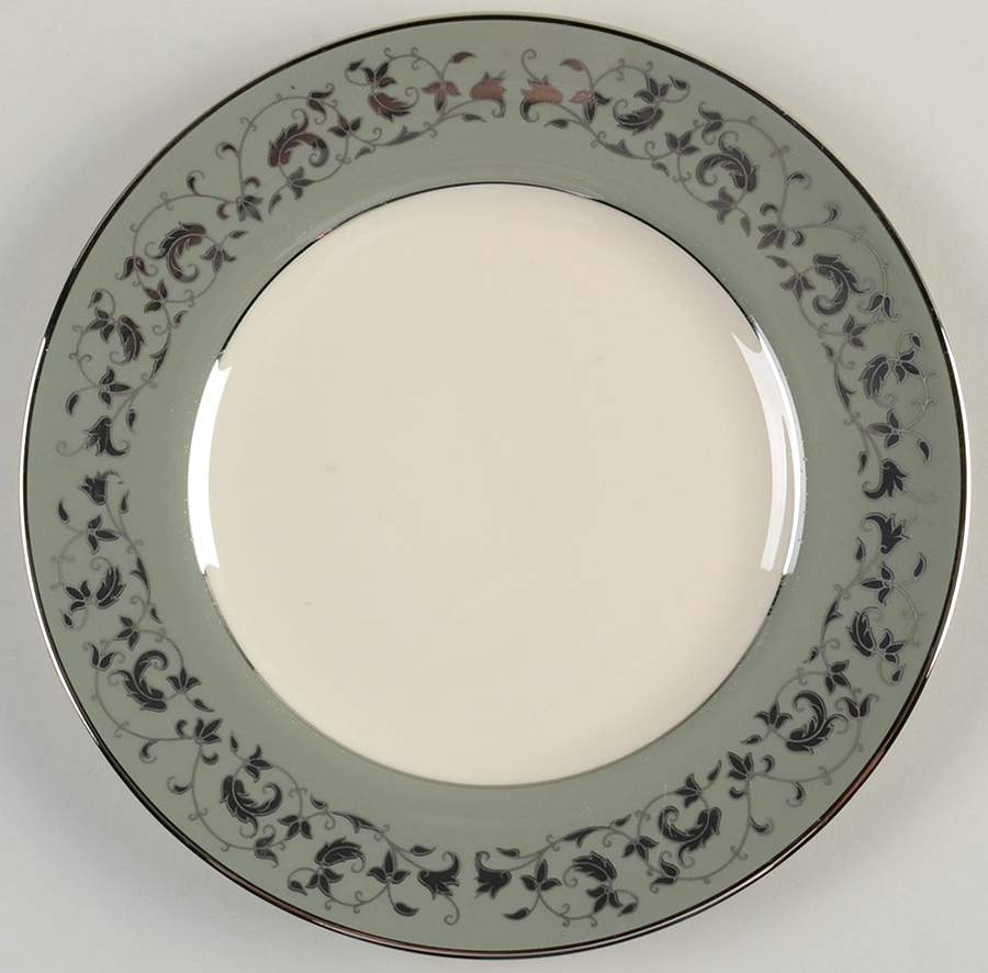 Silver Promise Salad Plate by Flintridge-1