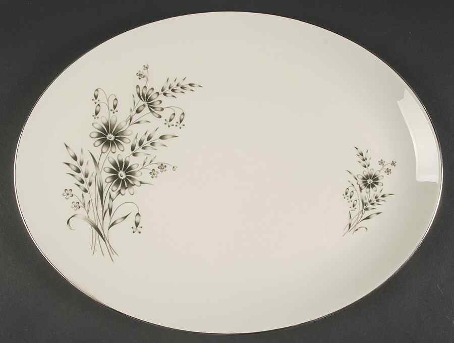 Skylark 14" Oval Serving Platter by Flintridge-1