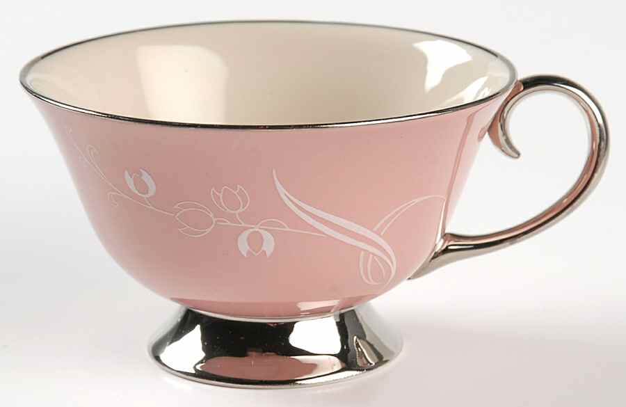 Snow Tulip Pink (Rim & Coupe) Footed Cup by Flintridge-1