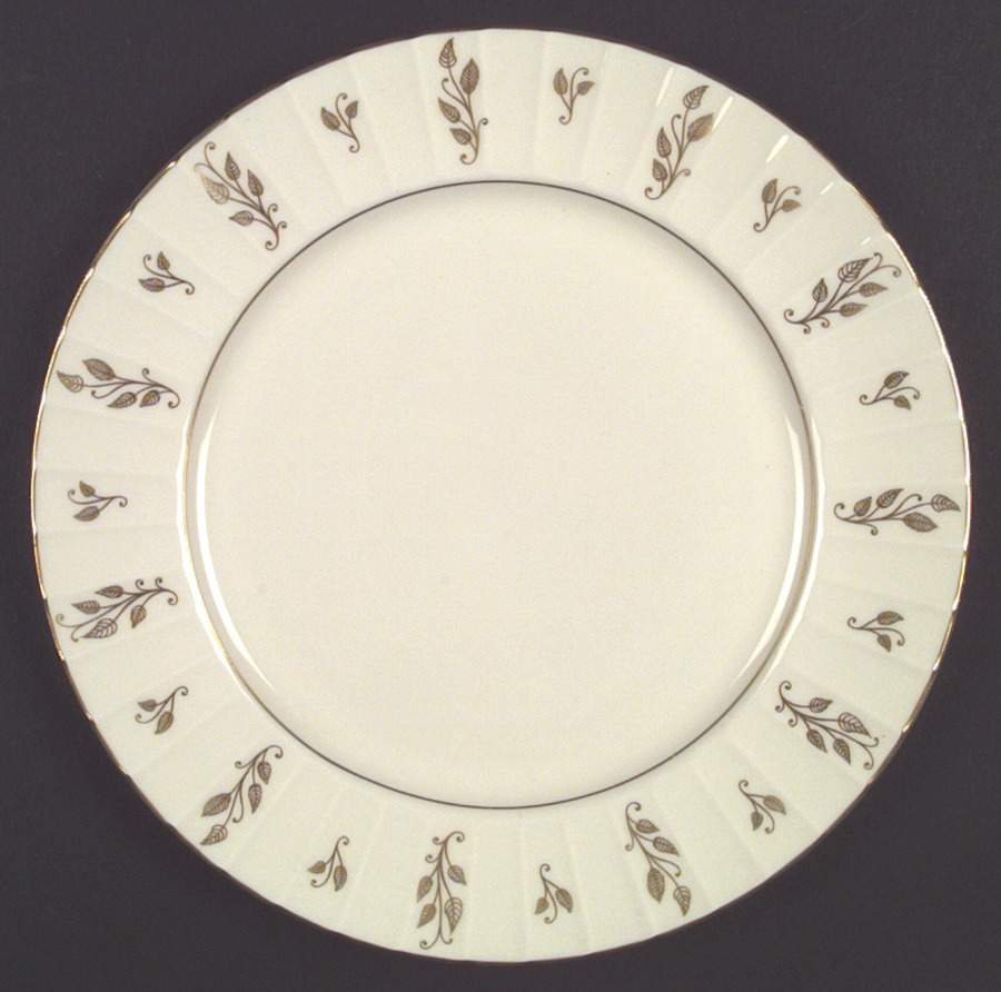 Sorrento Gold Design Dinner Plate by Flintridge-1