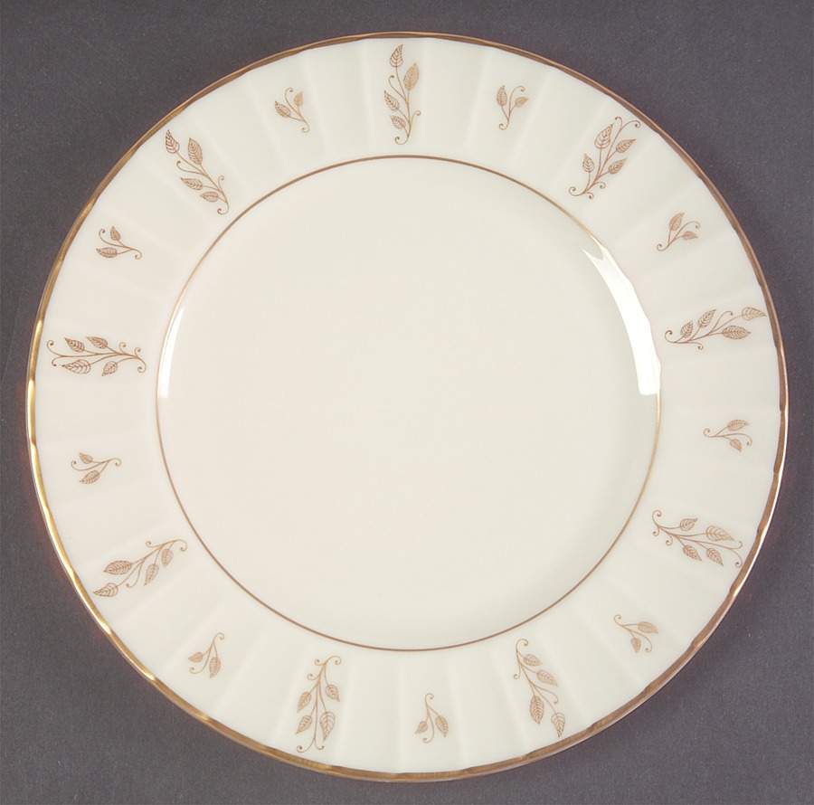 Sorrento Gold Design Bread & Butter Plate by Flintridge-1