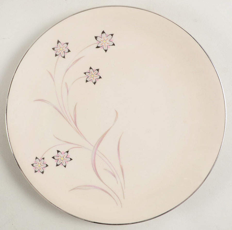 Starflower Salad Plate by Flintridge-1