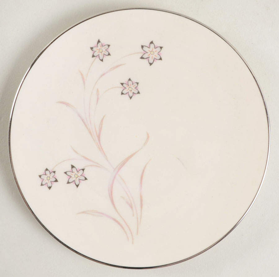 Starflower Bread & Butter Plate by Flintridge-1