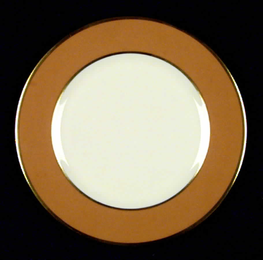 Sylvan-California Butterscotch (Rim) Bread & Butter Plate by Flintridge-1