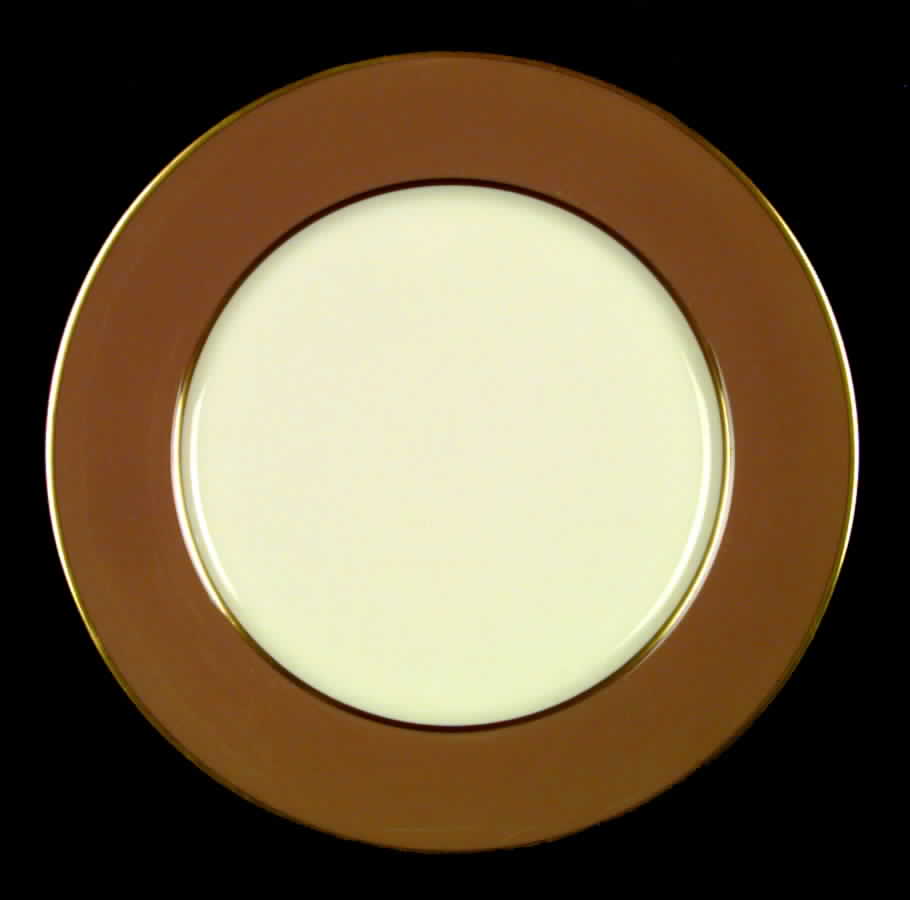 Sylvan-California-Cocoa (Rim) Dinner Plate by Flintridge-1