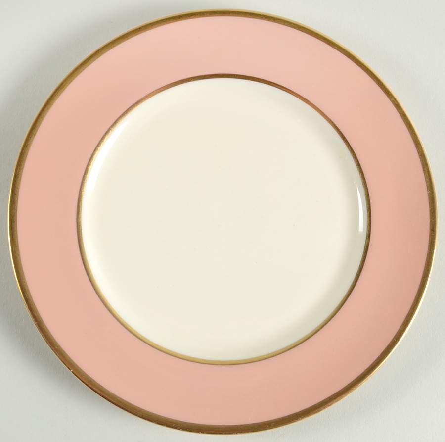 Sylvan-California Coral (Rim) Bread & Butter Plate by Flintridge-1