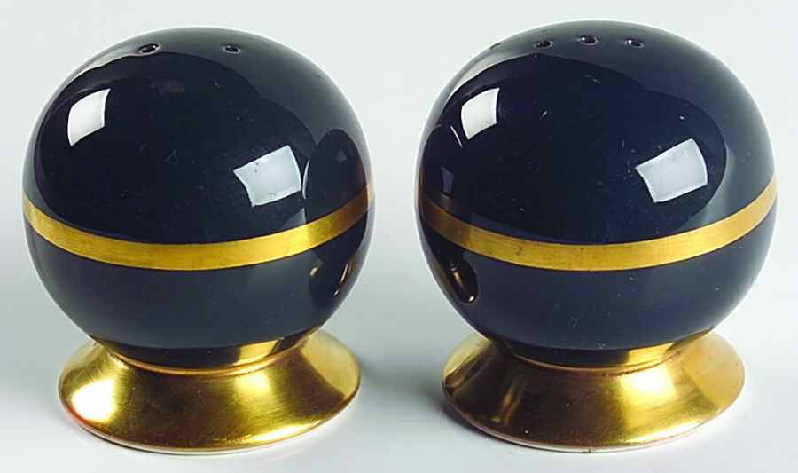 SYLVAN-CALIFORNIA BLACK (RIM) Salt & Pepper Set by Flintridge-1