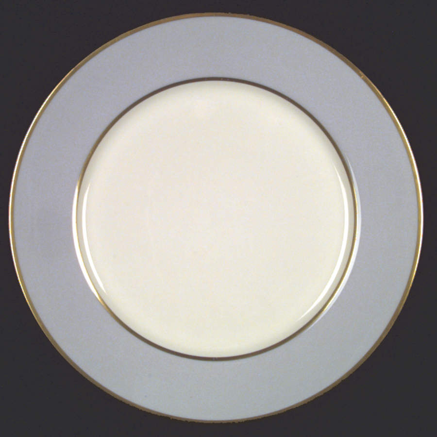 Sylvan-California Gray (Rim) Dinner Plate by Flintridge-1