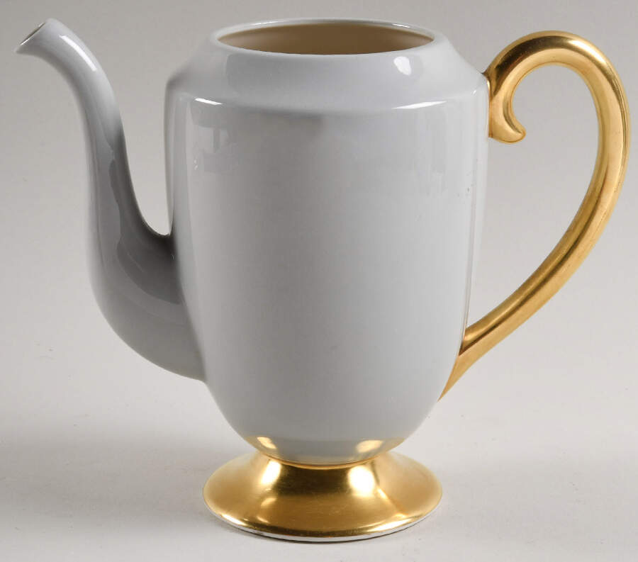 Sylvan-California Gray (Rim) Coffee Pot No Lid by Flintridge-1
