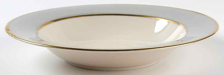 Sylvan-California Gray (Rim) Rim Soup Bowl by Flintridge-1