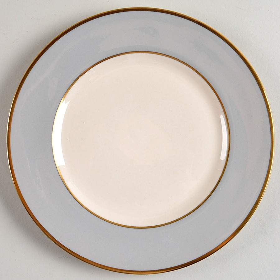 Sylvan-California Gray (Rim) Salad Plate by Flintridge-1