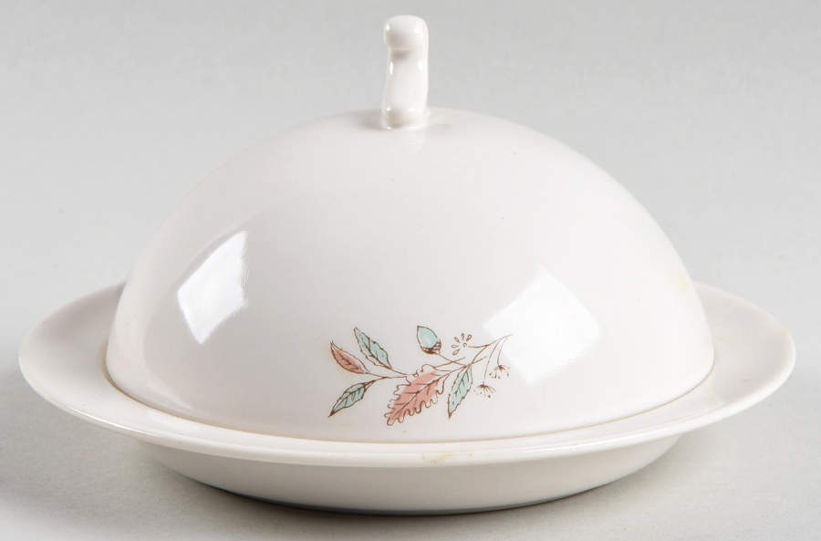Sylmar Round Covered Butter by Flintridge-1