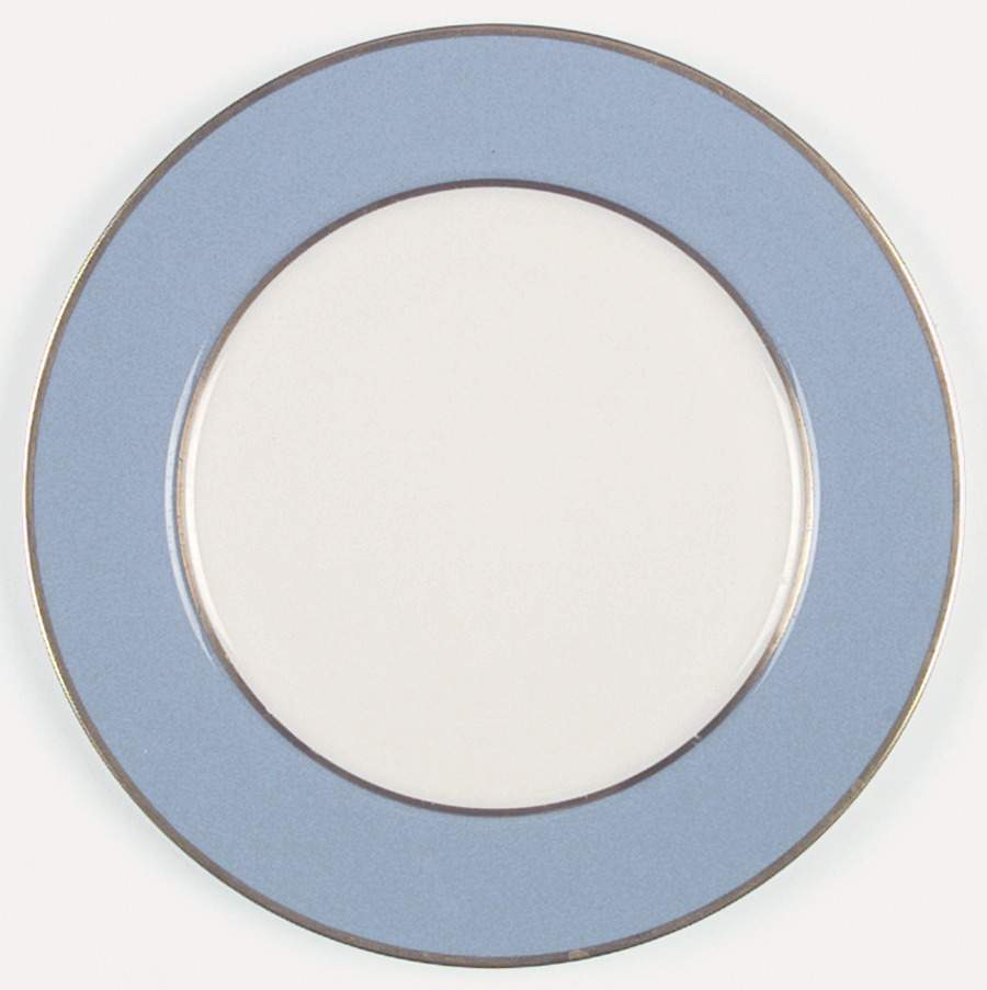 Sylvan-California Strata Blue (Rim) Dinner Plate by Flintridge-1