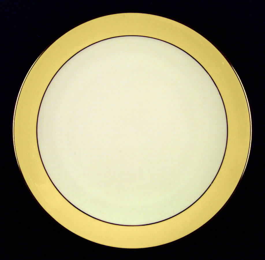 Sylvan-California-Yellow (Rim & Coupe) Coupe Dinner Plate by Flintridge-1