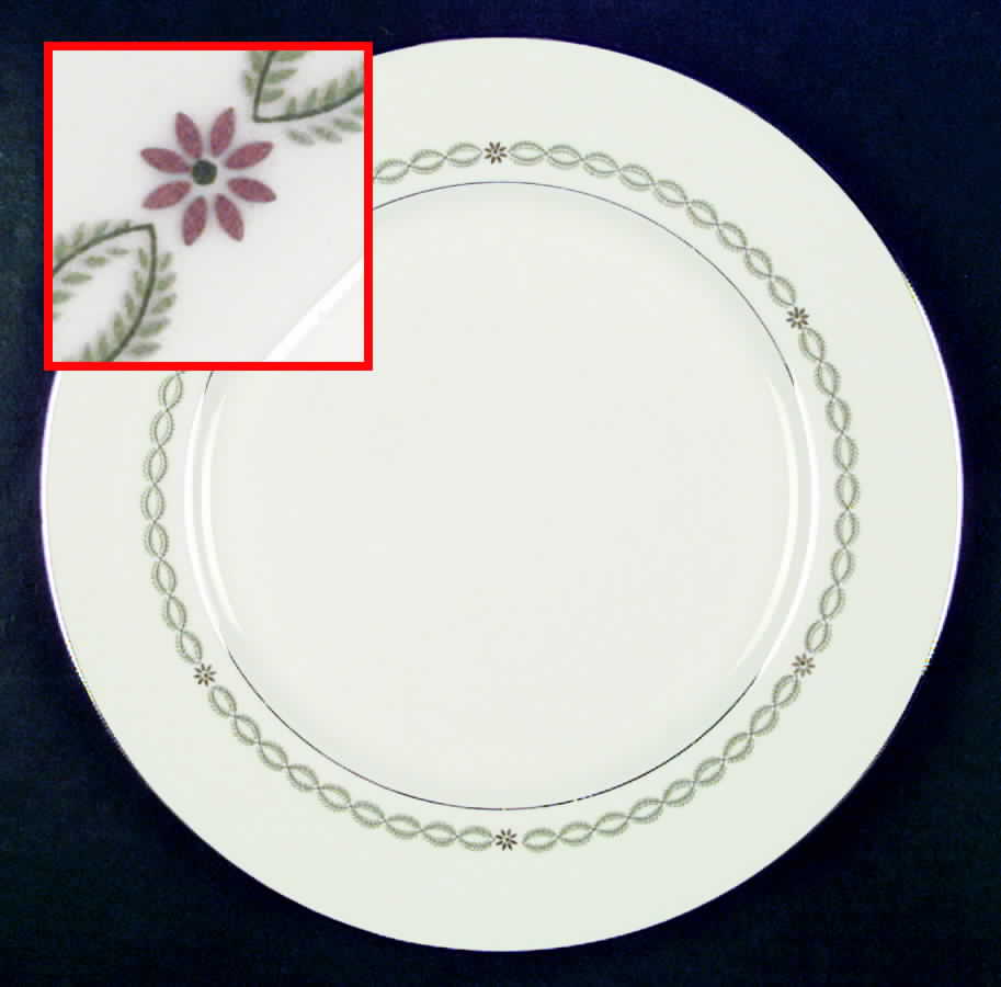 Teressa (Rim & Coupe) Dinner Plate by Flintridge-1