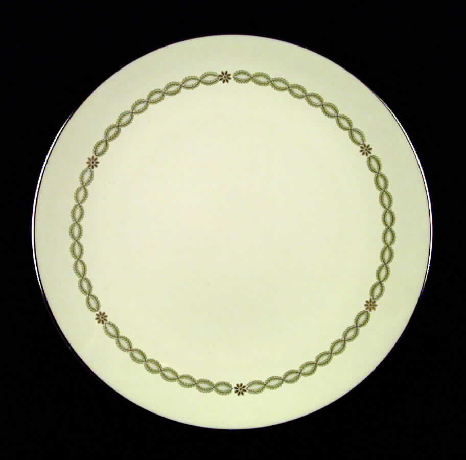 Teressa (Rim & Coupe) Coupe Dinner Plate by Flintridge-1