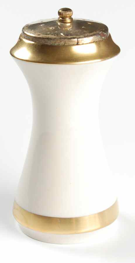 Theme (Wide Gold, Rim & Coupe) Salt Mill by Flintridge-1