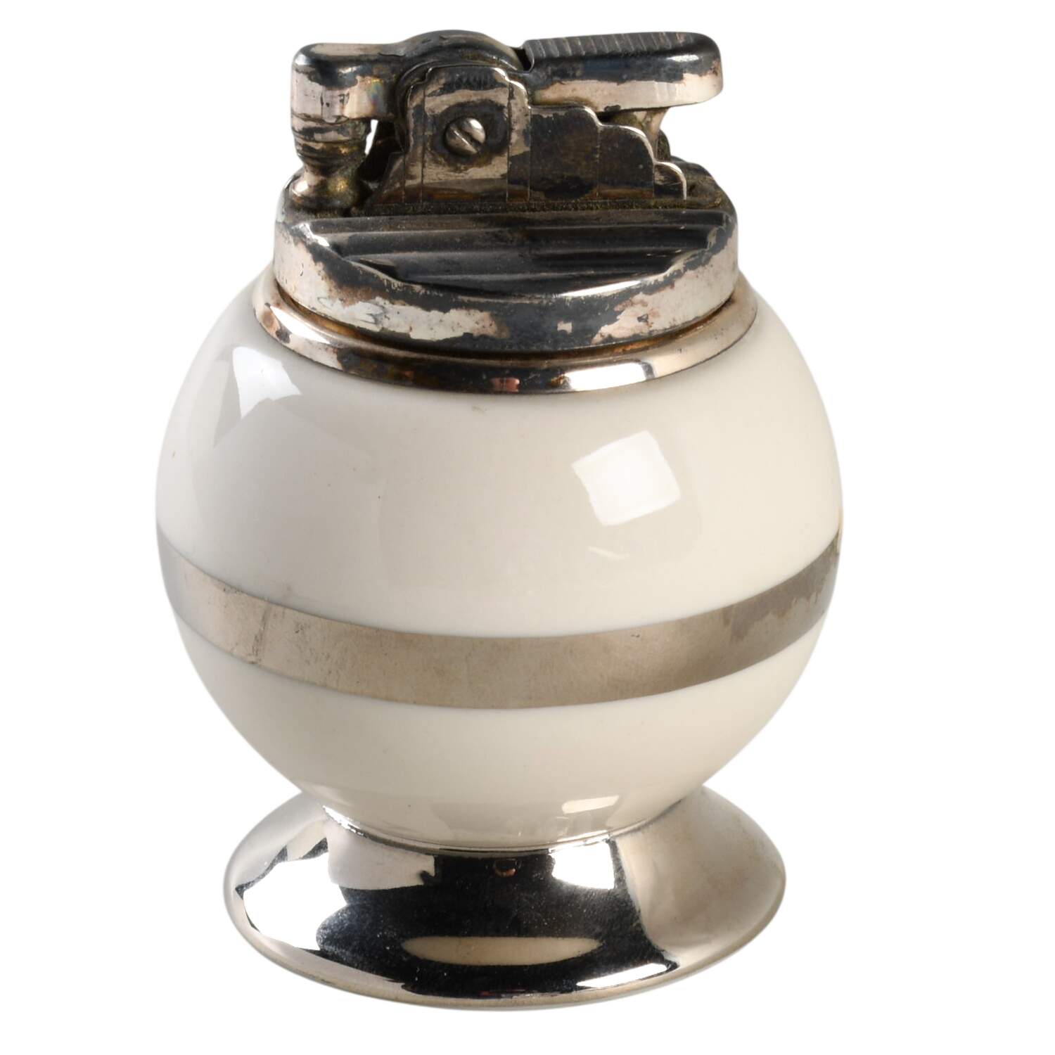 Theme (Wide Platinum, Rim & Coupe) Cigarette Lighter by Flintridge-1