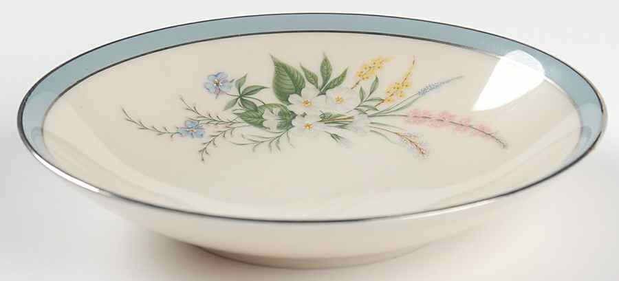 True Love Gray (Coupe) Fruit/Dessert (Sauce) Bowl by Flintridge-1