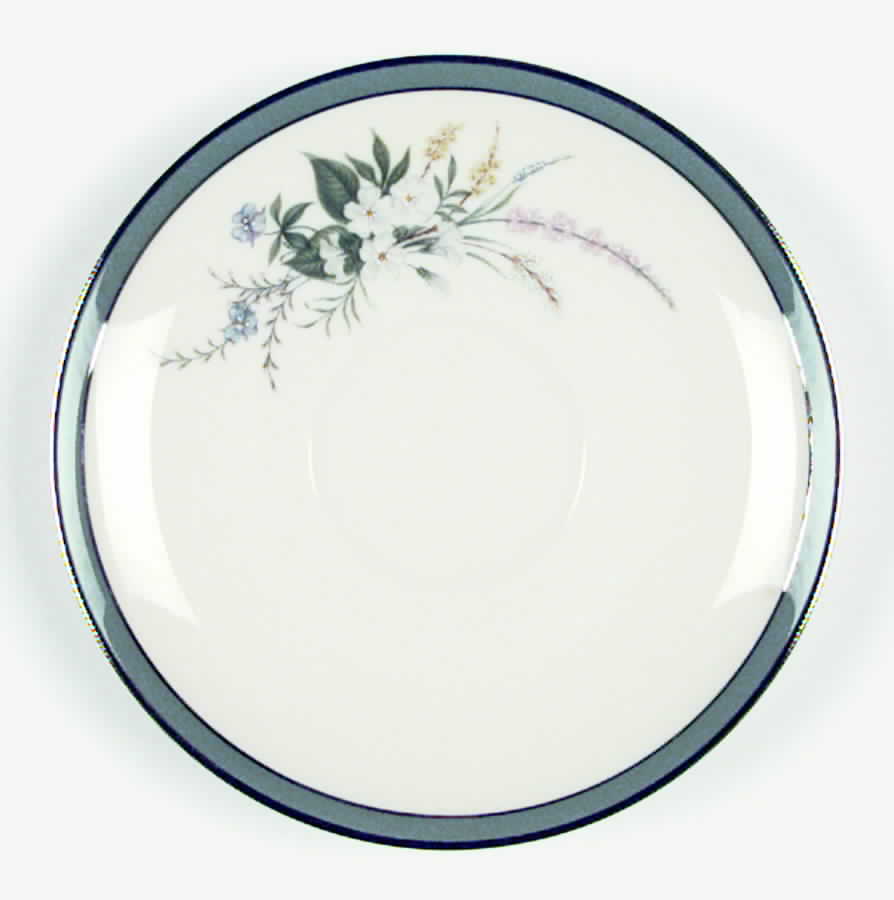 True Love Peacock (Rim) Saucer by Flintridge-1