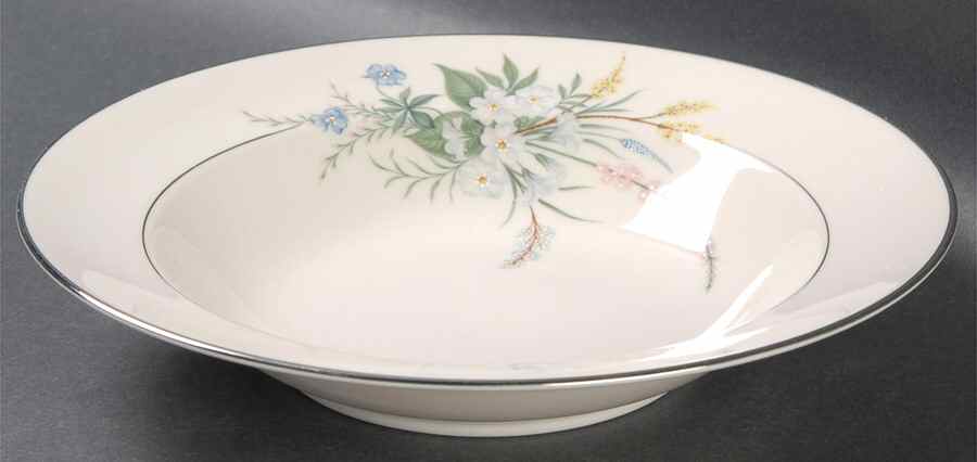 True Love No Color Band (Rim & Coupe) Rim Soup Bowl by Flintridge-1