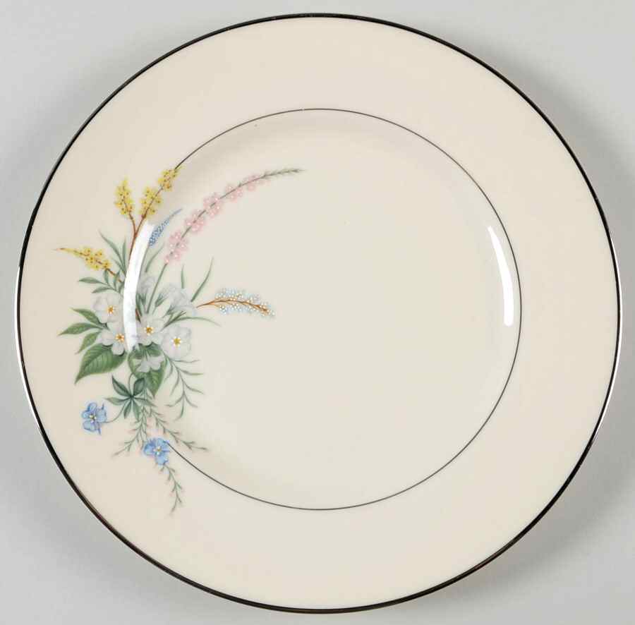 True Love No Color Band (Rim & Coupe) Salad Plate by Flintridge-1