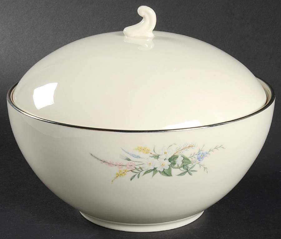 True Love No Color Band (Rim & Coupe) Round Covered Vegetable by Flintridge-1
