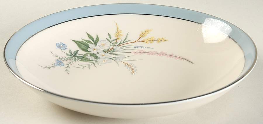 True Love Strata Blue (Rim & Coupe) Coupe Soup Bowl by Flintridge-1