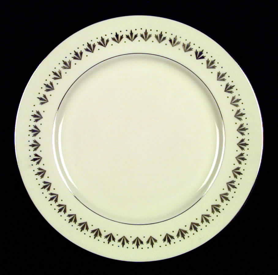 Versailles No Color Band (Rim & Coupe) Dinner Plate by Flintridge-1