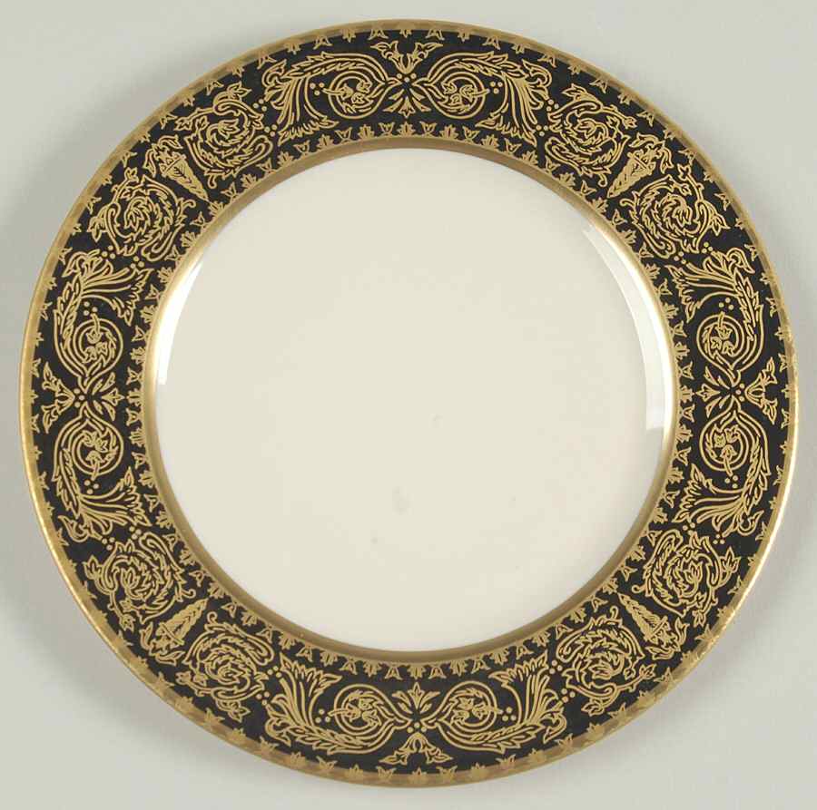 Vienna Cobalt Blue Bread & Butter Plate by Flintridge-1