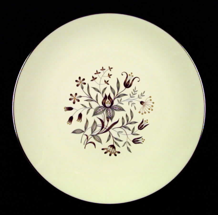 Woodsong No Color Band (Coupe) Coupe Dinner Plate by Flintridge-1