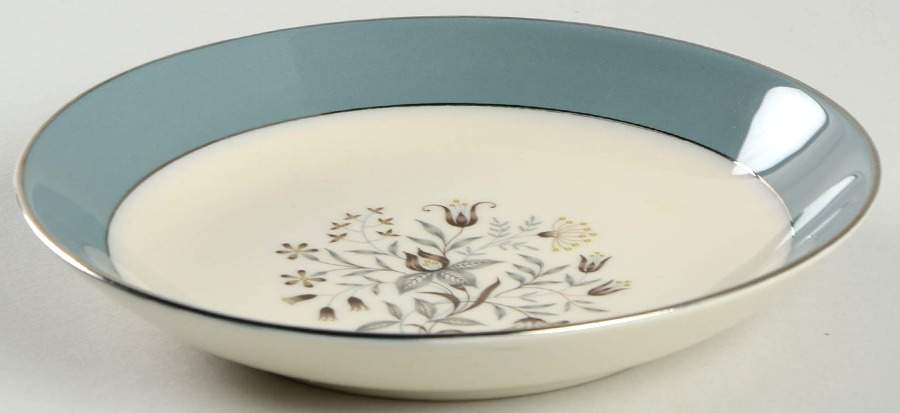 Woodsong Peacock (Rim & Coupe) Coupe Cereal Bowl by Flintridge-1