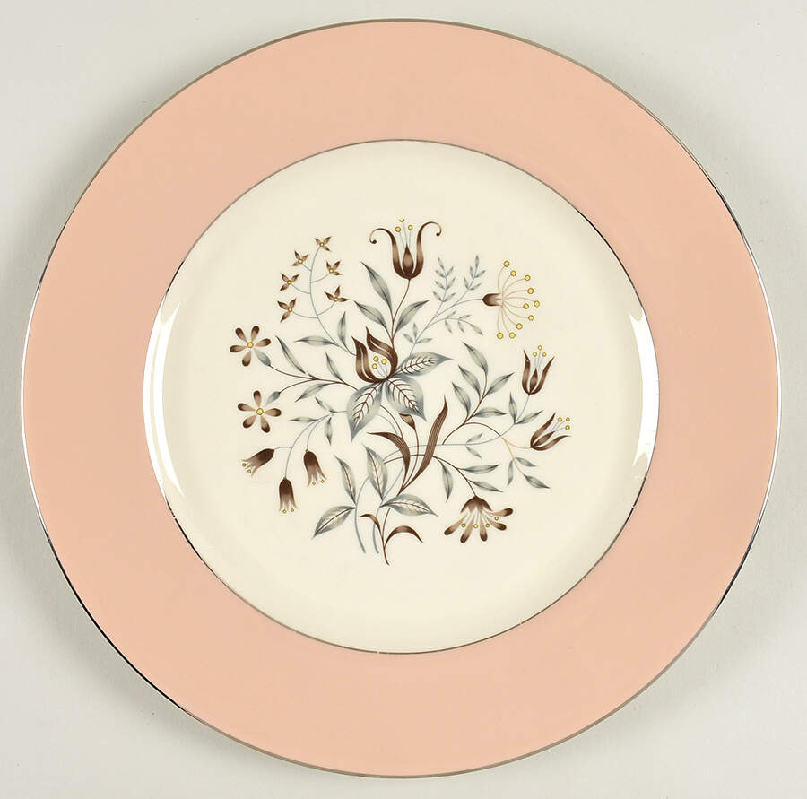 Woodsong Tan (Rim & Coupe) Dinner Plate by Flintridge-1