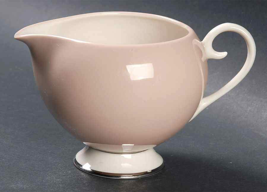 Woodsong Tan (Rim & Coupe) Creamer by Flintridge-1