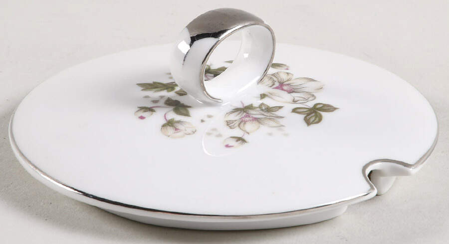 Irene Lid for Jam/Jelly w/Attached Underplate by Flair-1