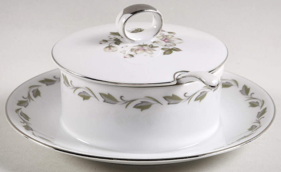 Irene Jam/Jelly & Lid w/Attached Underplate by Flair-1