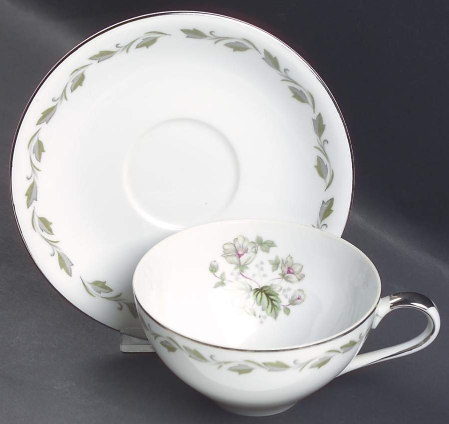 Irene Flat Cup & Saucer Set by Flair-1