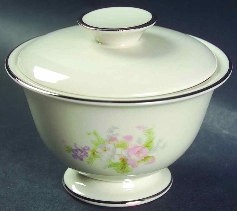 Heirloom Sugar Bowl & Lid by Fleetwood-1