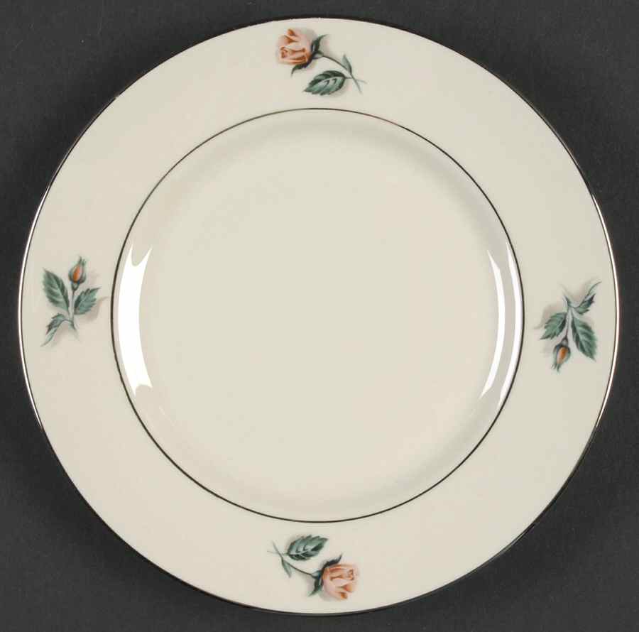 Sweetheart Rosebud Bread & Butter Plate by Fleetwood-1
