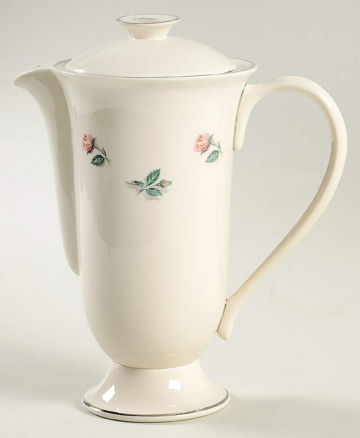 Sweetheart Rosebud Coffee Pot & Lid by Fleetwood-1
