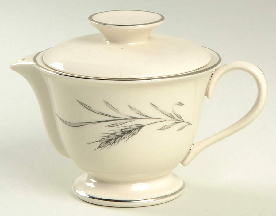 Whispering Wheat Creamer & Lid by Fleetwood-1