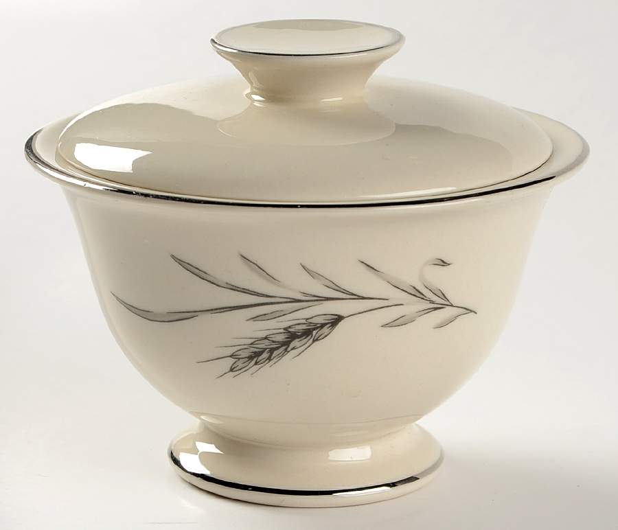 Whispering Wheat Sugar Bowl & Lid by Fleetwood-1
