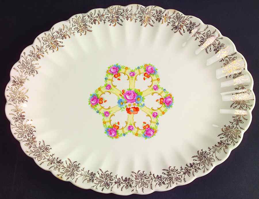FLW2 11" Oval Serving Platter by Franklinware-1