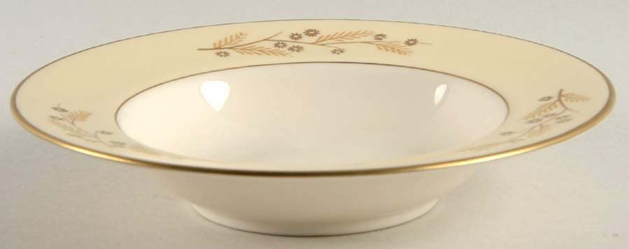 Acacia Rim Fruit/Dessert (Sauce) Bowl by Franciscan-1