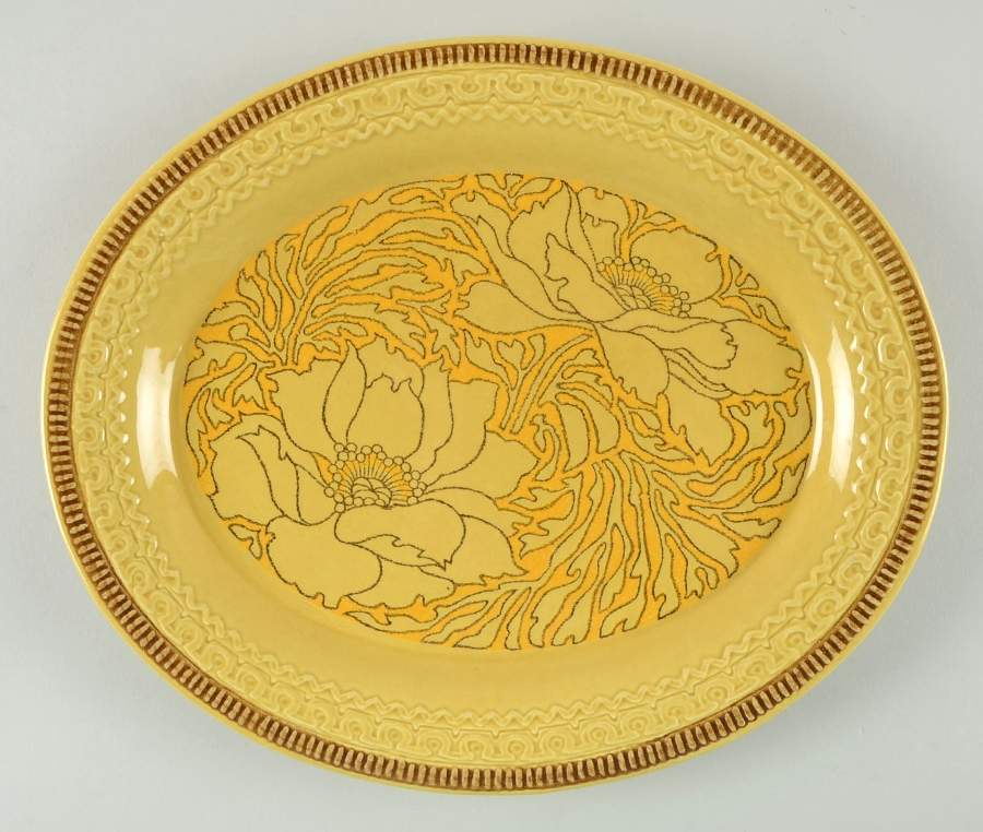 Amapola 12" Oval Serving Platter by Franciscan-1