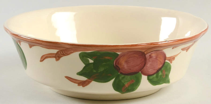 Apple (USA Backstamp) 9" Round Vegetable Bowl by Franciscan-1